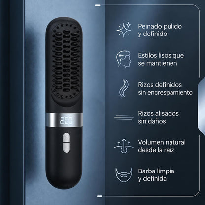 Cepillo Alisador de Calor